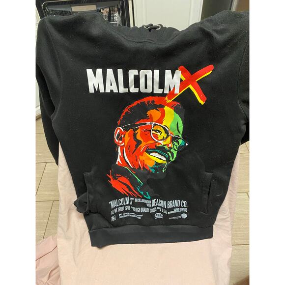 Reason Other - Reason Malcolm X M Pull-Over Hoodie Size Large